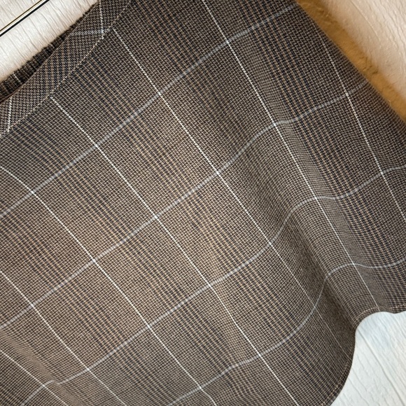 Paradise Found Menswear Skort NWOT chocolate combo - Picture 4 of 5